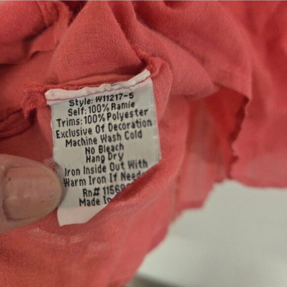 Johnny Was Workshop Tilly Flare Top - Picture 9 of 9